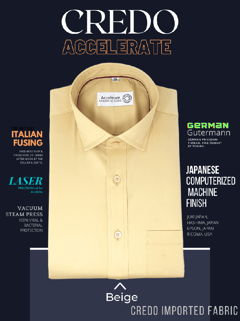 Beige Colour Formal Shirt_1.jpg