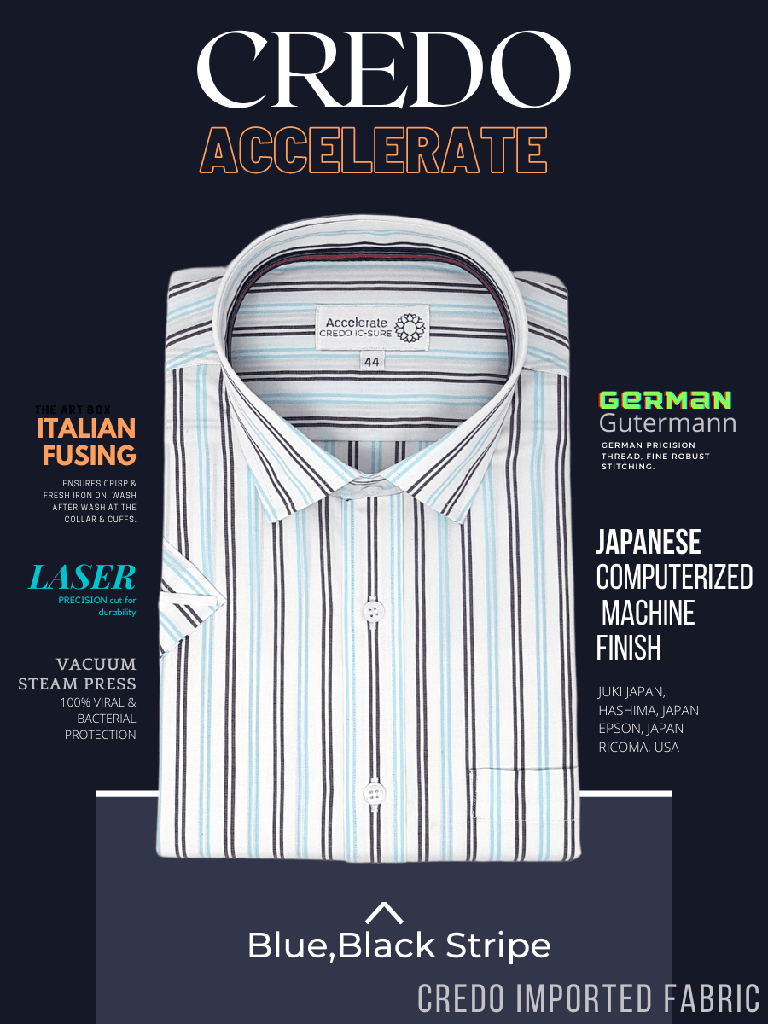 Blue & Black Stripe Formal Shirt_1.jpg