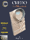 Brown checked full sleeves formal shirt_2.jpg