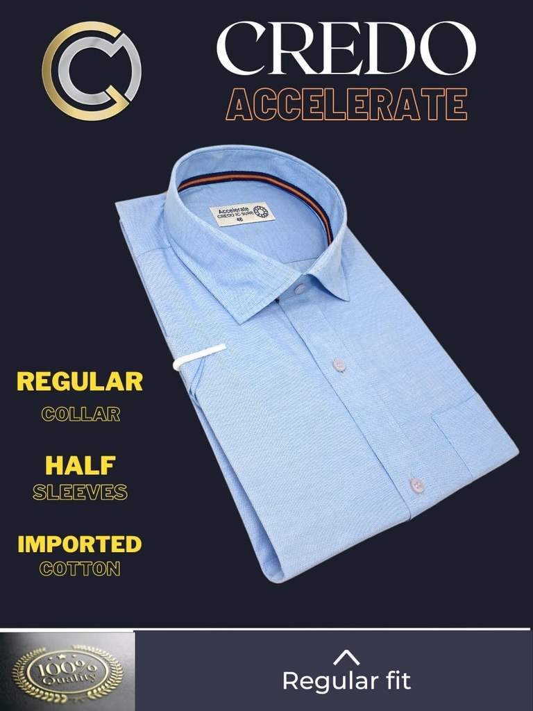 CREDO Imported sky blue half Sleeve Shirt(700)A_2.jpg