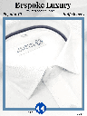 White Solid Formal Shirt