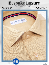 Credo Fabric Beige Texture Formal Shirt