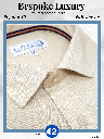 Graviera Fabric Beige Texture Formal Shirt