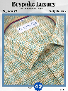 Raymond Green Brown Check Formal Shirt