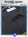 Raymond Fabric Solid Black Formal Shirt
