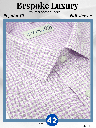 Mauve Check Full Sleeve Formal Shirt