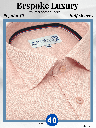 Raymond Fabric Pink Half Sleeves Texture Formal Shirt