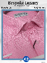 Pink Texture Half Sleeve Formal Shirt(633)