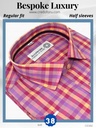 CREDO Imported Mauve Texture full Sleeve Shirt(697)A