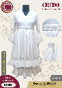 white chanderi silk embroidered dress