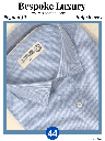 white blue checked shirt