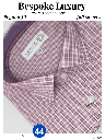 Men light purple checked formal full sleeves shirt