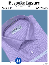 Light purple colour half sleeves formal shirt