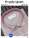 Red black checked full sleeves formal shirt