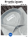 Men light grey full sleeves formal shirt