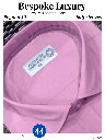 Men deep pink half sleeve formal shirt