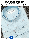 Men light sky printed half sleeves shirt