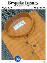Black and green checked half sleeves formal shirt