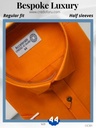 Orange formal half sleeves shirt