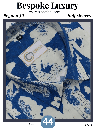 Royal blue and white floral printed shirt(864)