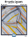 Light color stripe half shirt (872)