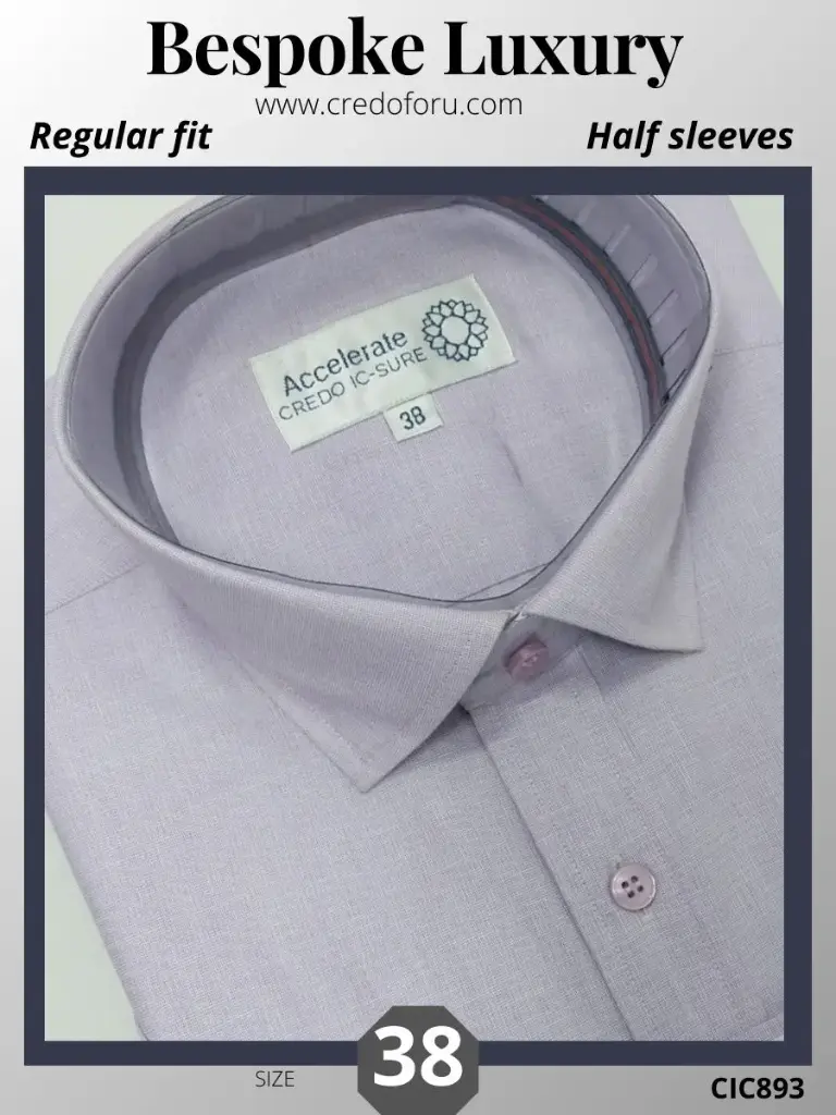 Mauve Solid Mens Shirt(893)