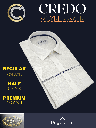 Raymond Fabric Mauve Texture Half Sleeves Formal Shirt(135)