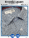 Arvind Black Stripe, Blue Shirt