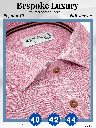 Blue Pink Stripe Formal Shirt(305)