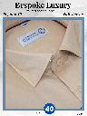 Italian Beige Full Sleeve Formal Shirt