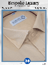 Italian Beige Half Sleeve Formal Shirt
