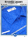 Raymond Fabric Blue Texture Formal Shirt