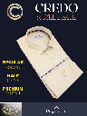 Raymond Fabric cream half sleeve formal shirt(560)