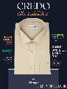 Off White Full Sleeve Formal Shirt(561)