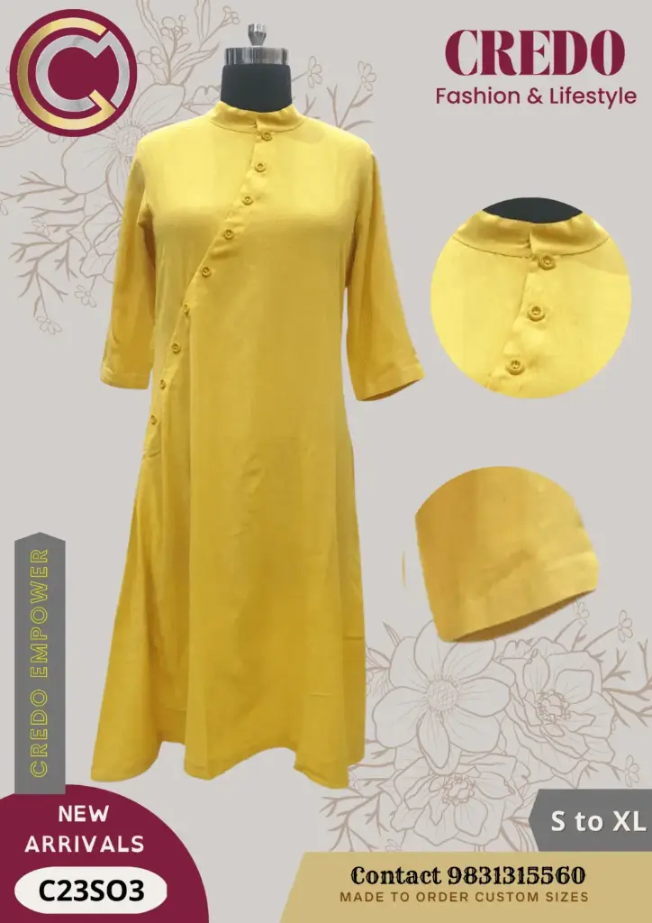 [khadi-cotton-kurti-l-1] Khadi cotton kurti
