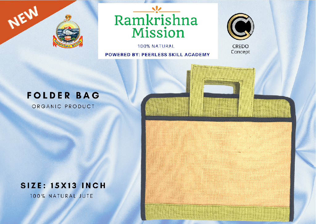 [jute-folder-bag] Jute Folder Bag