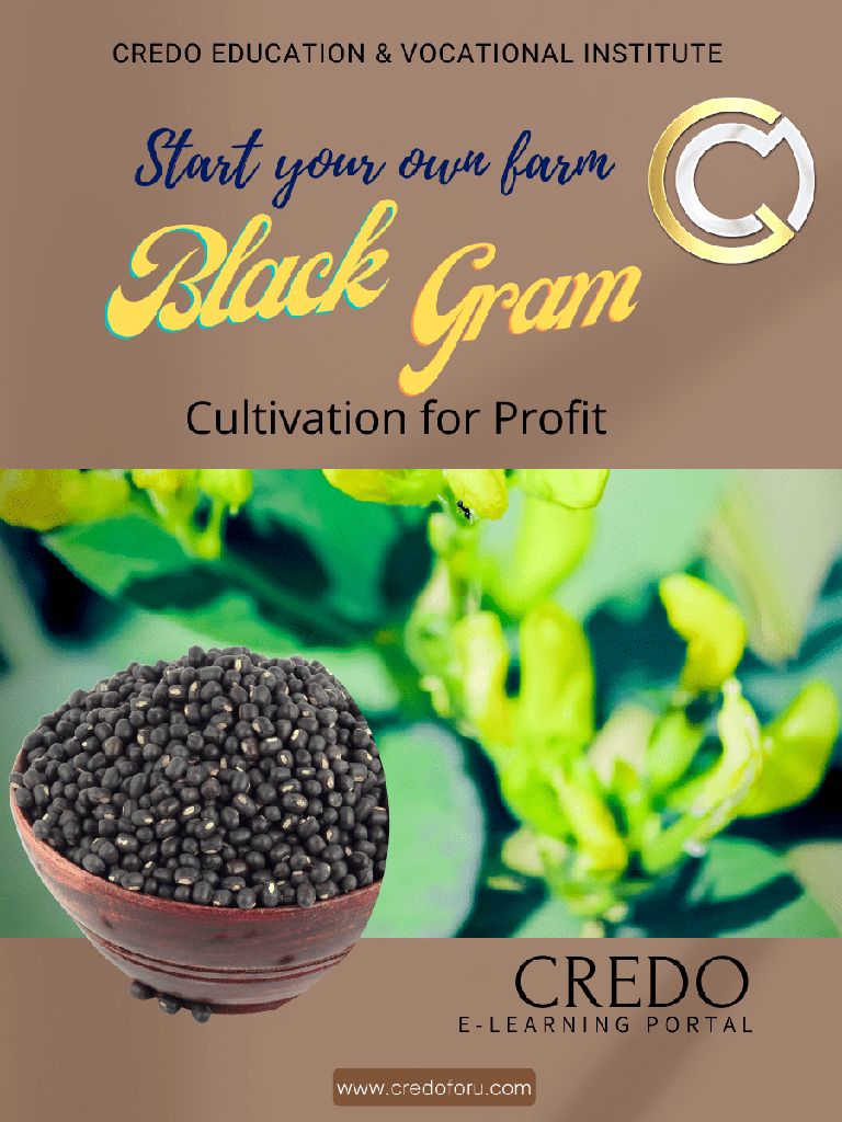 [black-gram-cultivation] BLACK GRAM CULTIVATION