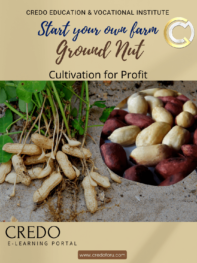[ground-nut-cultivation] GROUND NUT CULTIVATION
