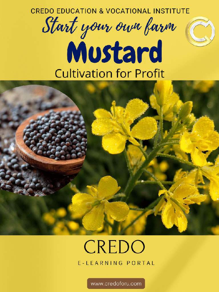 [mustard-cultivation] MUSTARD CULTIVATION