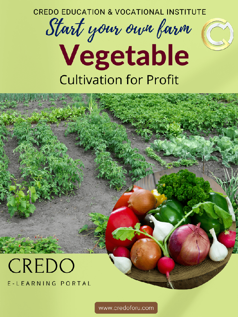 [organic-vegetable-cultivation] ORGANIC VEGETABLE CULTIVATION