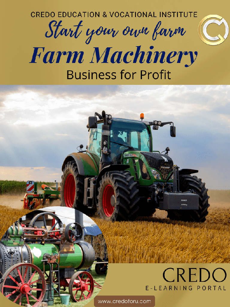 [infrastructure-farm-machinery] INFRASTRUCTURE: FARM MACHINERY