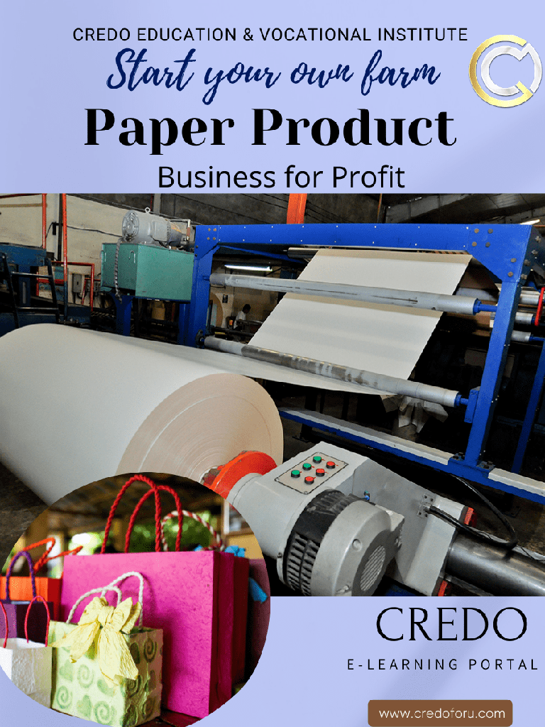 [msme-paper-product] MSME: PAPER PRODUCT