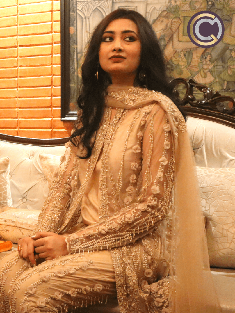 [credo-indo-western-wear-11] Credo Tunic, Jacket, Dupatta with Straight Pant
