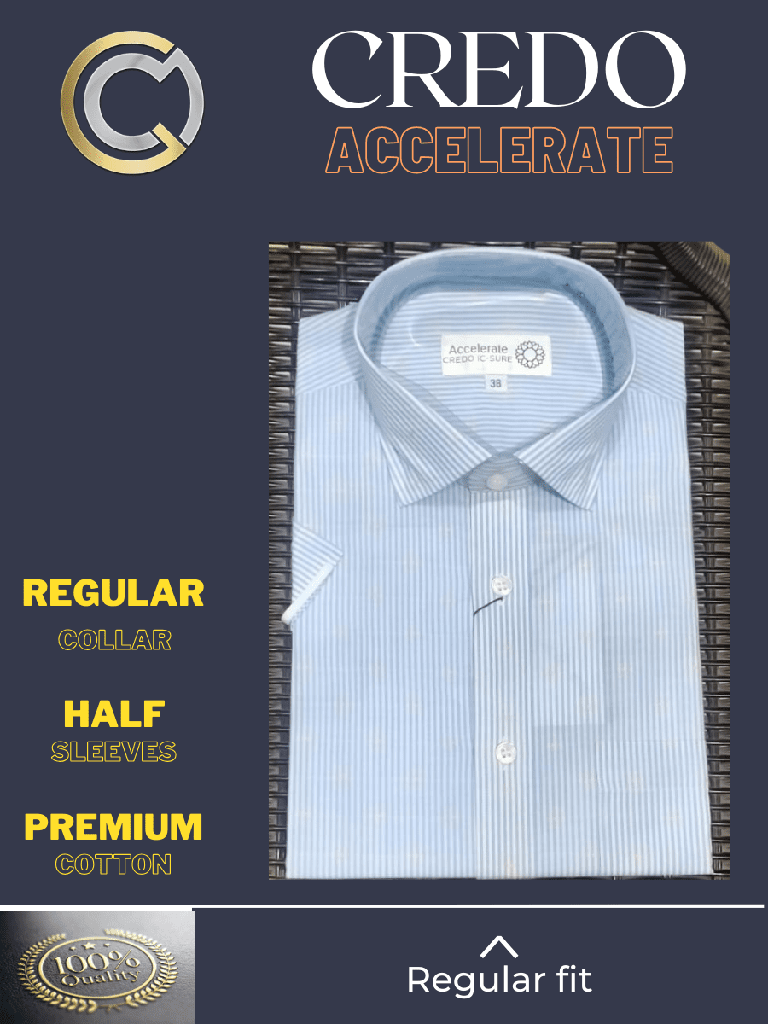 [light-blue-formal-shirt-3-40] Light Blue Half Sleeve Formal Shirt(19)