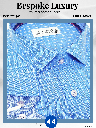 Valji Fabric Blue& White Check Formal Shirt(35)