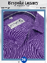 Mauve Solid Formal Shirt(123)