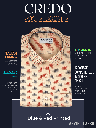 Arvind red and blue on yellow Printed Shirt