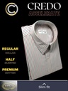 White Red Stripe Formal Shirt(208)