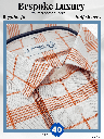Orange and White Check Formal shirt